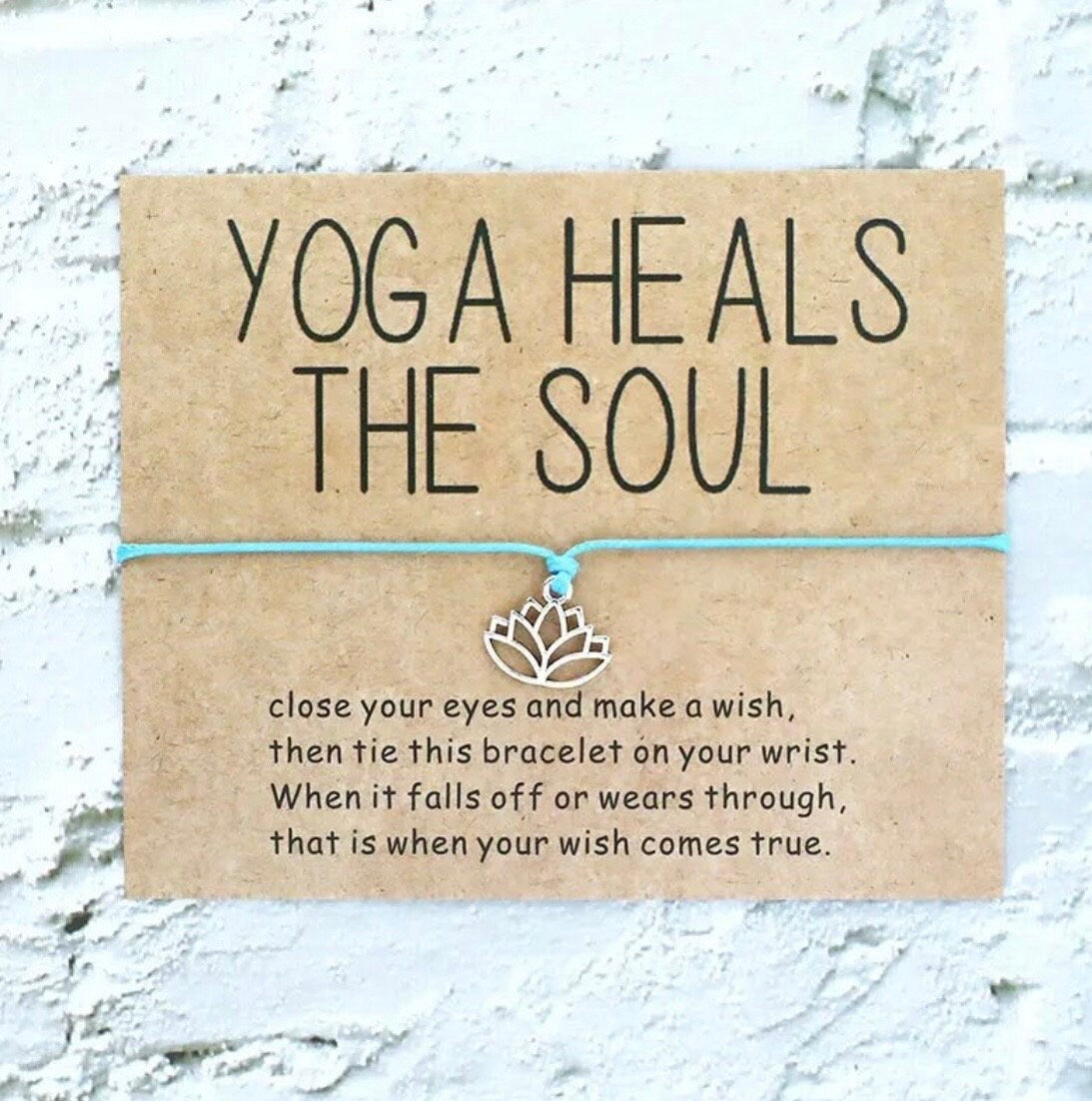 Make a Wish Lotus Flower Bracelets