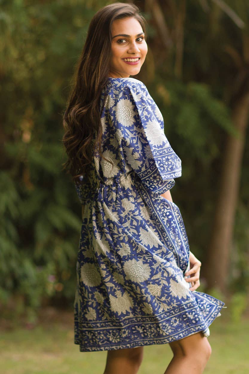 Block Printed Caftans