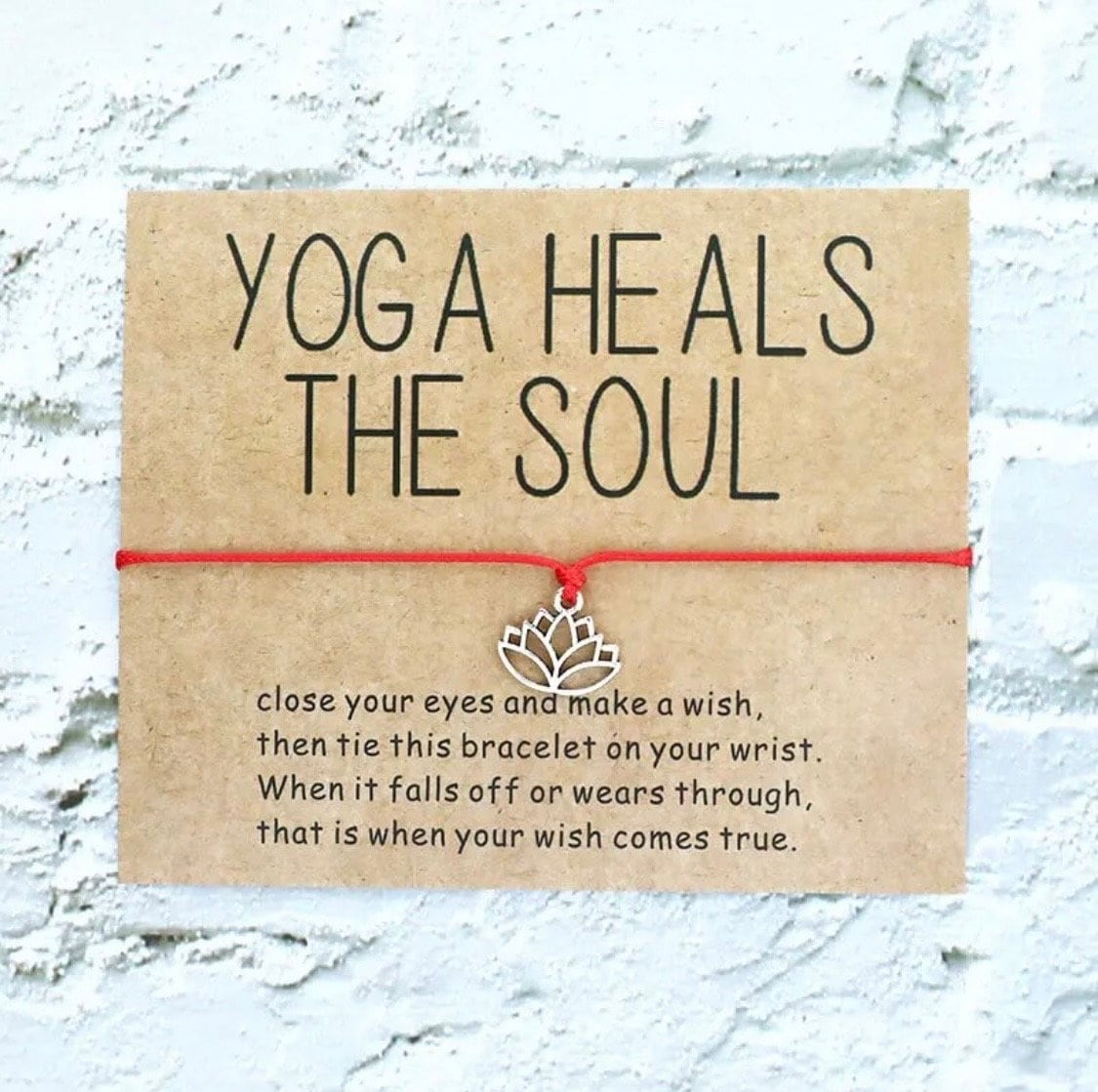 Make a Wish Lotus Flower Bracelets