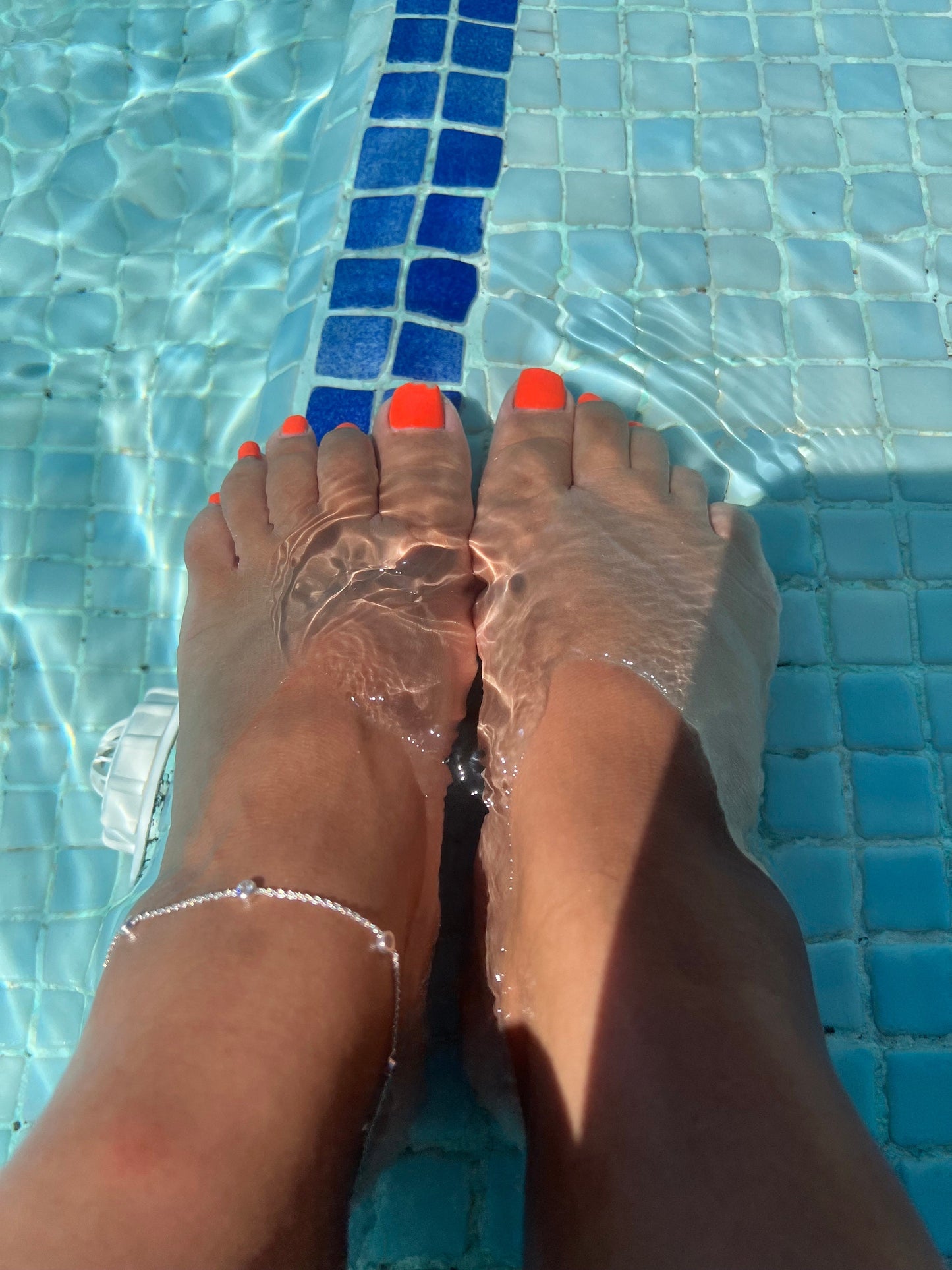 Sterling silver anklet with diamanté star charms or pale blue and crystal beads summer beach, urban accessory