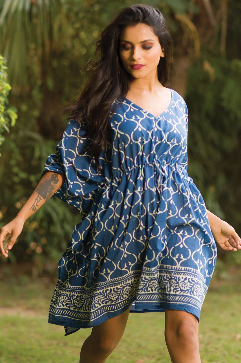 Block Printed Caftans