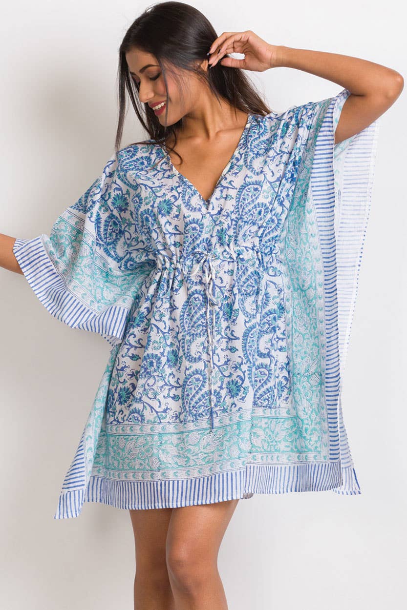 Block Printed Caftans